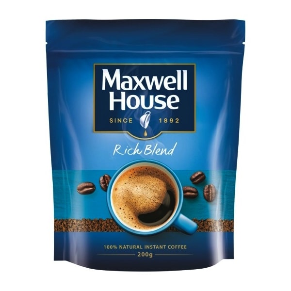 Кофе растворимый Maxwell House Rich Blend сублимированный 200 г